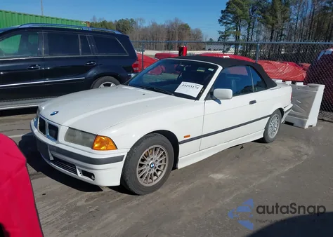 1999 BMW 323Ic z USA, uszkodzony, nr VIN WBABJ7334XEA17837